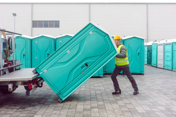Porta potty delivery and setup in Mountain Park, GA